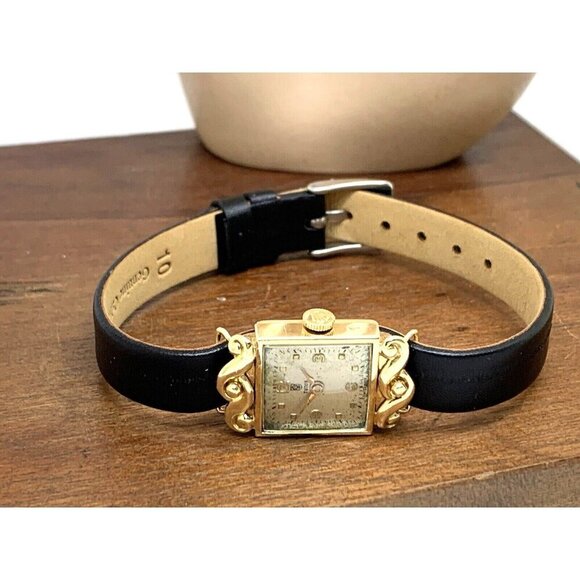 Tudor by Rolex Women's Watch 1108 Swiss Manual Wind 18K Yellow Gold Case… - Picture 9 of 15